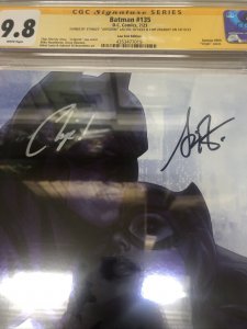 Batman (2023) # 135 (CGC 9.8 SS) Signed Chip Zdarsky * Stanley “Artgerm” Lau