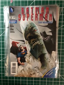 Batman Superman #3, 4, 13, 14 (2013)  Polybagged copies