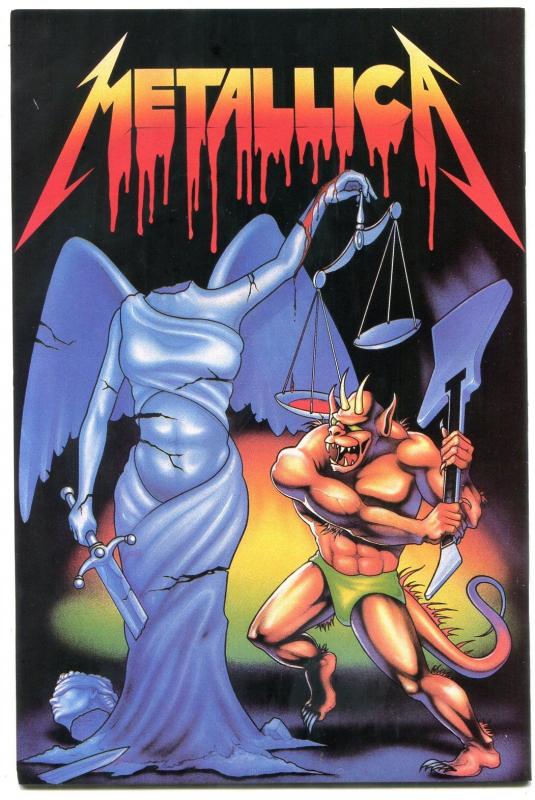 Rock N Roll Comics #2 1989- METALLICA-4th print new cover art