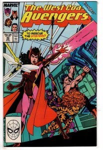 West Coast Avengers #43 (1989)  Marvel Comcs VF-