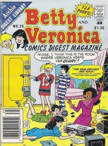 Betty and Veronica Comics Digest #35 (Newsstand) FN ; Archie | Slumber Party