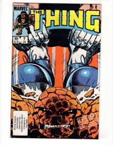 The Thing #7 (1984) ROCK ' EM - SOCK' EM ACTION !!! / ID#237-B