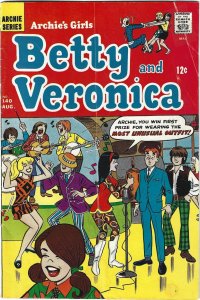Archie's Girls Betty and Veronica #140 (1967)