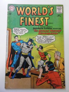 World's Finest Comics #136 (1963) VG Condition staple holes along spine