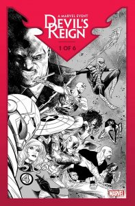 Devil's Reign (2022) #1 of 6 NM Marco Checchetto 2nd Printing Variant Cover