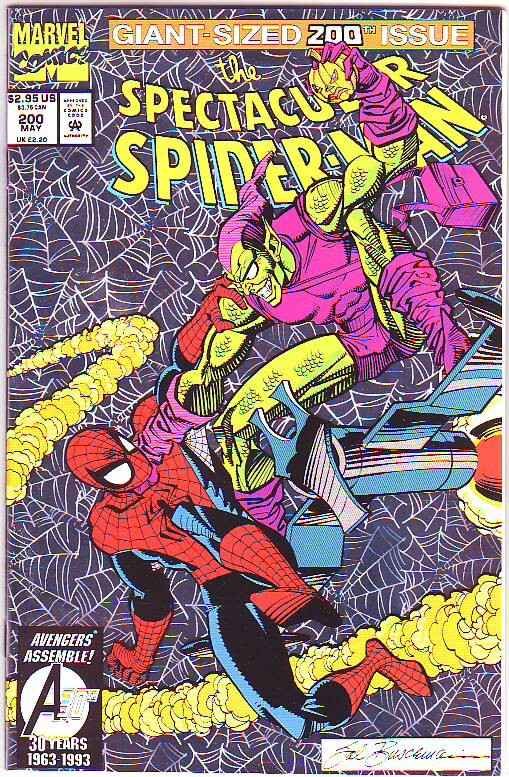 Spider-Man, Peter Parker Spectacular #200 (May-93) NM+ Super-High-Grade Spide...