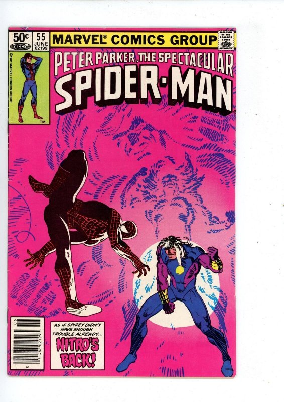 The Spectacular Spider-Man #55 (1981) Spider-Man Marvel Comics