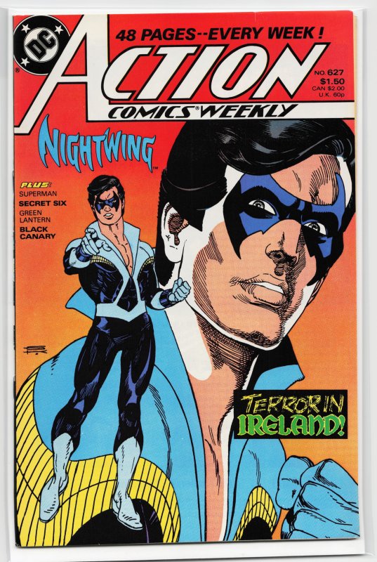 Action Comics Weekly #627 (1988) Nightwing