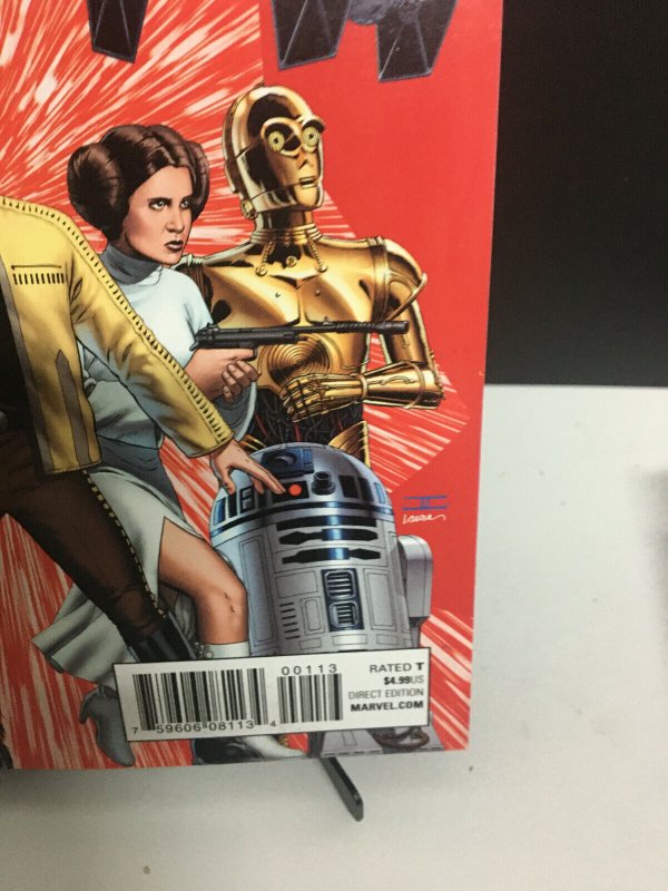 Star Wars #1 3rd Print Jason Aaron John Cassaday Red Cover Marvel 2015