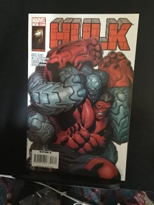 Hulk #3 (2008) 2nd full red hulk! Super high gray key! NM Richmond CERT!