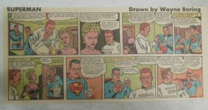 Superman Sunday Page #1179 by Wayne Boring from 5/20/1962 Size ~7.5 x 15 inches