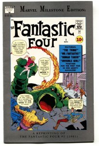 MARVEL MILESTONE EDITION: Fantastic Four #1 comic book 1991 -1ST appearance 