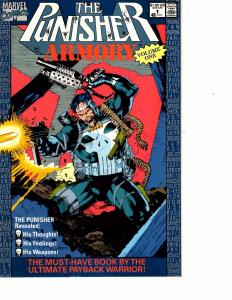 Lot Of 2 Marvel Comic Books Punisher War Journal #9 and Armory #1   ON6