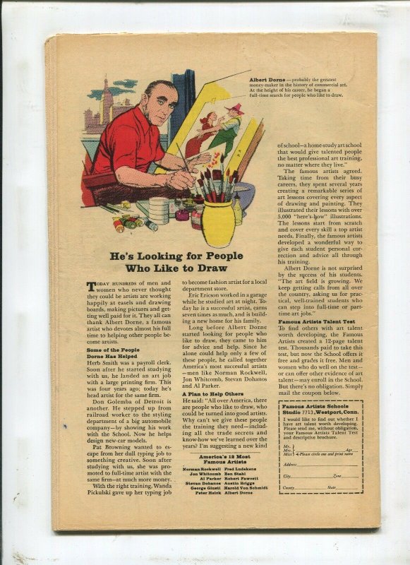 SGT. FURY #24 - WHEN THE HOWLERS HIT THE HOME FRONT! - (6.0) 1965