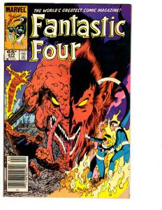 5 Fantastic Four Marvel Comic Books # 273 274 275 276 277 She-Hulk Thing BH12