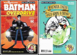 FCBD Batman Overdrive | Once Upon A Crime Flipbook | Unstamped (DC, 2020) NM