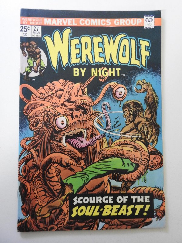 Werewolf by Night #27 (1975) FN/VF Condition! MVS intact!