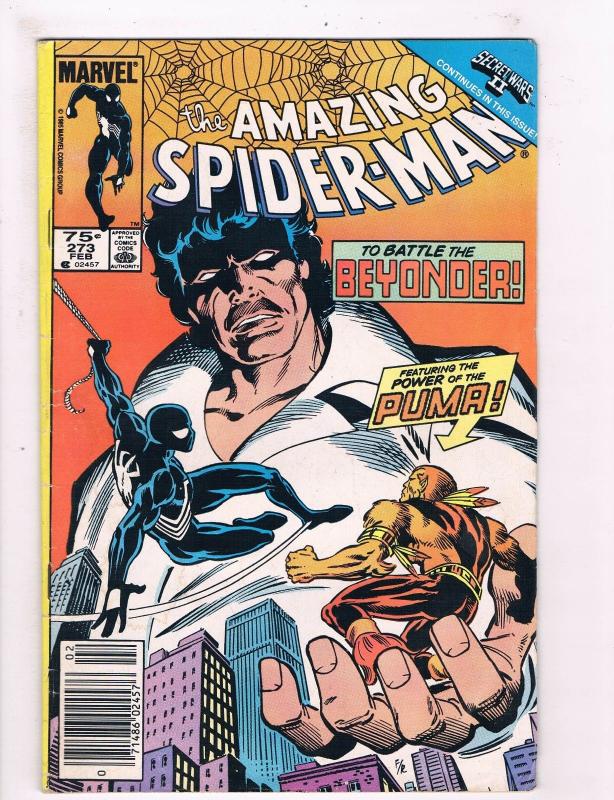 Amazing Spider-Man # 273 VG/FN 1st Print Marvel Comic Book Copper Age Issue JH3