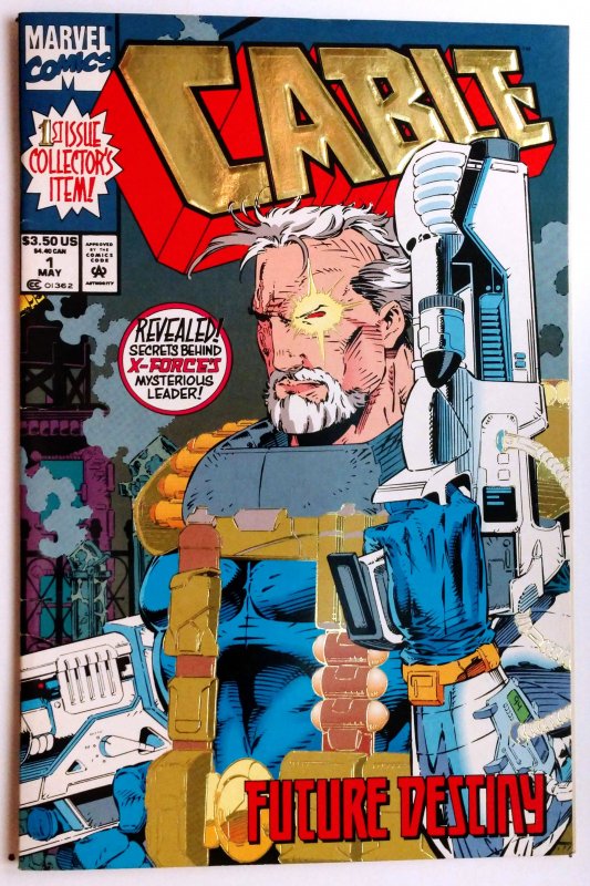 Cable #1 No Gold Foil Variant (FN+, 1993) Gold Foil Cover