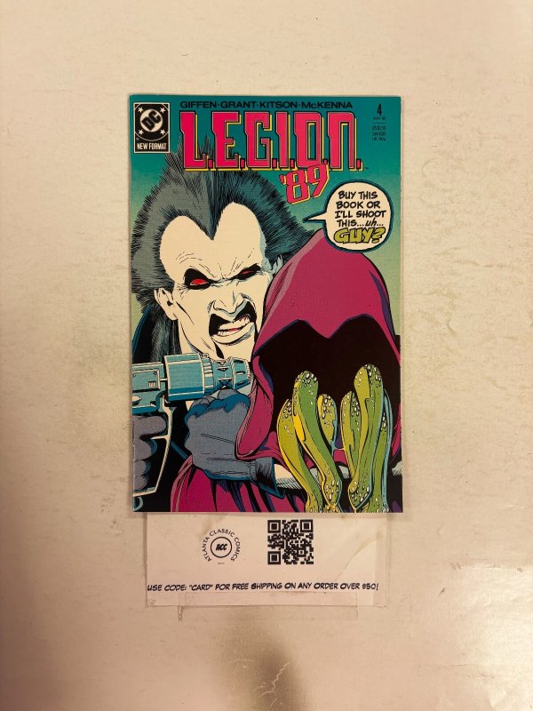 L.E.G.I.O.N. '89 #4 NM DC Comic Books Virl Dox Strata Stealth Lobo 23 HH112