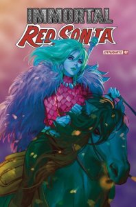 Immortal Red Sonja #7N VF/NM ; Dynamite | FOC Dan Abnett Leirix Li Ultraviolet