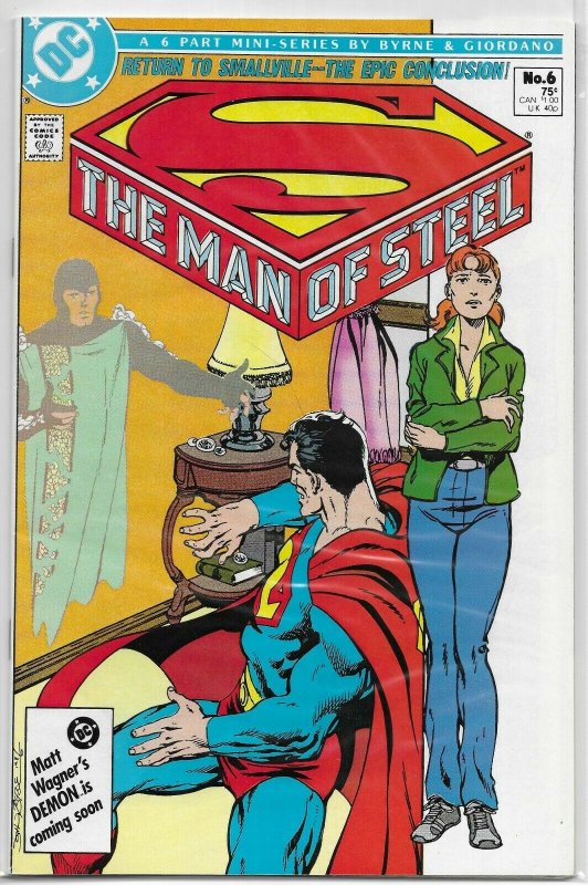 Man of Steel #1-6 World of Krypton/Smallville/Metropolis 1-4 100% complete Byrne