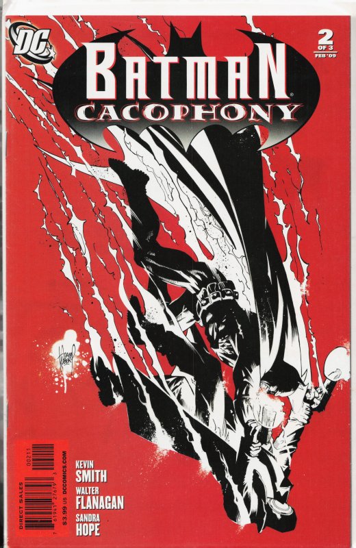 Batman Cacophony #2 Adam Kubert Cover (2009) Batman