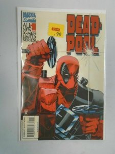 Deadpool #1 4.0 VG Price Tag on Cover otherwise 8.0 VF (1994 Mini-Series)