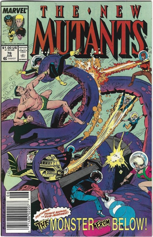 The New Mutants #74  through 82 (1989)