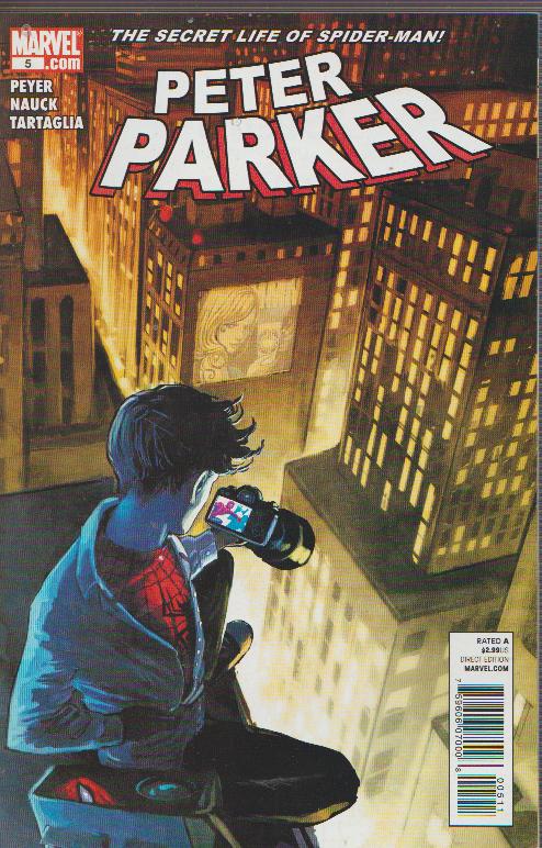 SALE! - PETER PARKER - THE SECRET LIFE OF SPIDER-MAN #5 MARVEL , BAG & BOARD