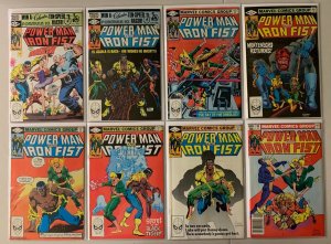 Power Man and Iron Fist lot #77-124 Marvel 6.0 FN 46 different books (1982-'86)