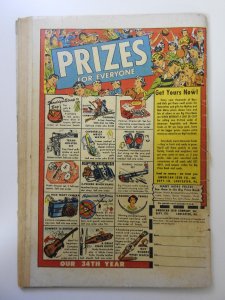 G.I. Joe #8  (1952) GD Cond! Cover detached at top staple, Centerfold detached