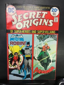 Secret Origins #1 (1973)vf # 1-7