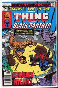 Marvel Two-in-One #40 (1978) The Thing