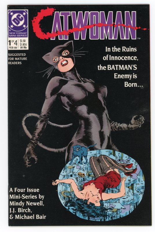 Catwoman #1 (1989 v1) Mindy Newell Batman 1st Magdalene Kyle/Sister Zero NM-