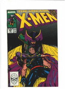 Uncanny X-Men 257 VF+ 8.5 Marvel Comics Jim Lee Art, Wolveirne, New Psylocke