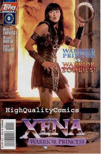 XENA #0, NM+, Warrior Princess, Photo, Zombies, Lucy Lawless, more in store