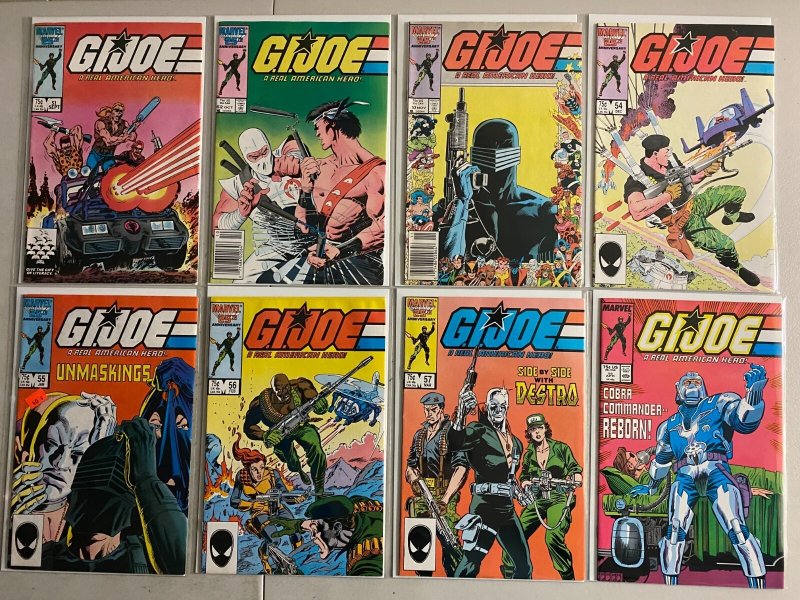 GI Joe A Real American Hero lot #51-90 Marvel (6.0 FN) 33 diff (1986 to 1989)