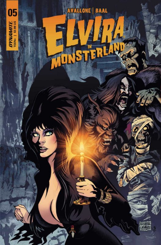 Elvira In Monsterland #5 Cover A Acosta comic book