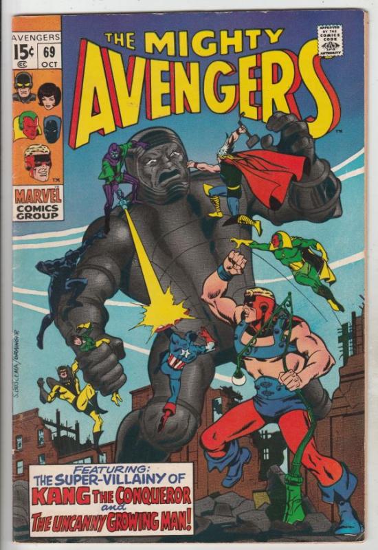 Avengers, The #69 (Oct-69) VF+ High-Grade Avengers