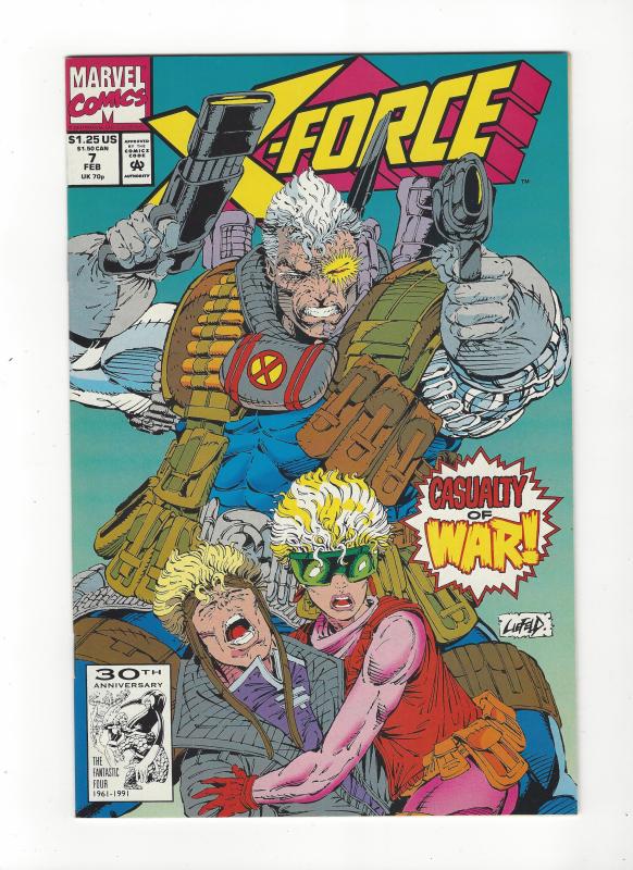 X-Force #7 Cable Cannonball NM