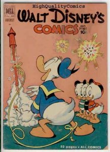 WALT DISNEY COMICS #131, VG, Mickey Mouse, Carl Barks, 1951, Donald Duck