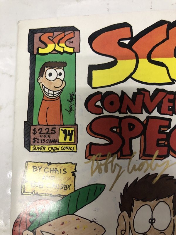 SCC Convention Special (1994) (FN/VF) Variant • Signed Chris And Bon Crosby