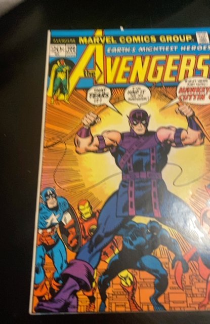 The Avengers #109 (1973)Hawkeye quits