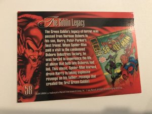 Spider-Man embossed metal collector cards