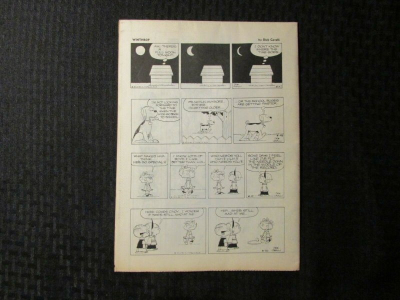 1975 Sept 15 MENOMONEE FALLS GAZETTE #117 FN+ 6.5 Mickey Mouse / WInthrop