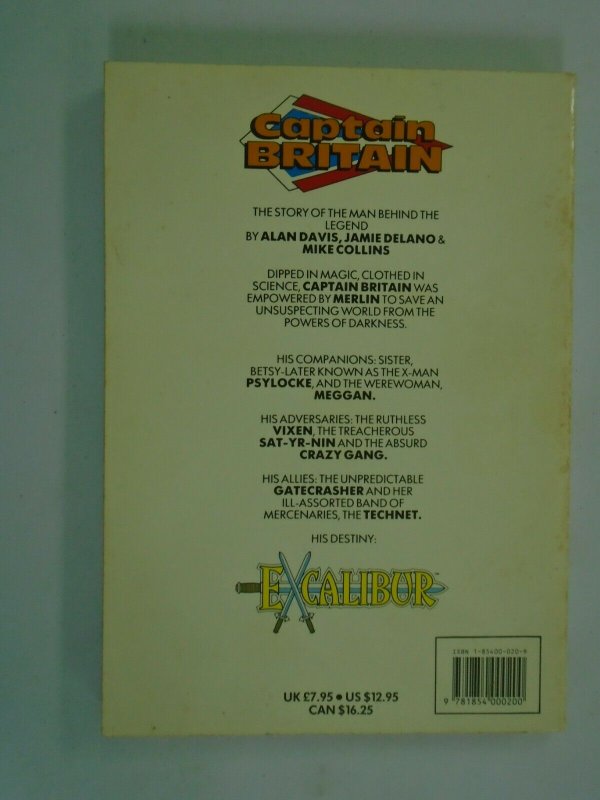 Captain Britain TPB SC 6.0 FN (1991 2nd Printing)