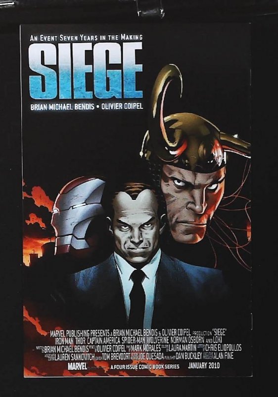 New Avengers #61, Variant Cover, Marvel, 2010