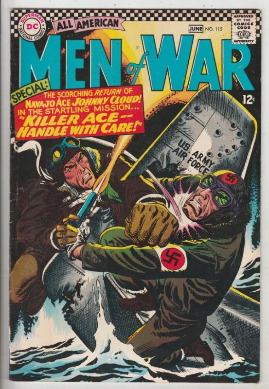 All-American Men of War #115 (Jun-66) VF/NM High-Grade Johnny Cloud