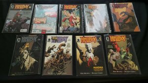 HELL BOY 9PC (FN/VF) THE CORPSE, THE FURY, COMMAND PERFORMANCE 1993-2011 